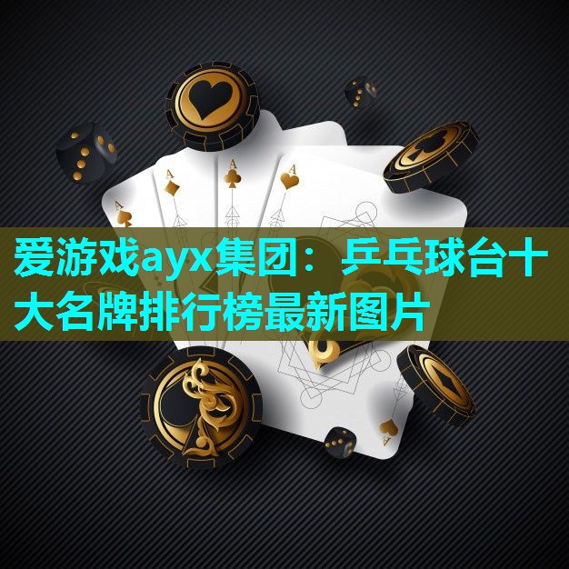 乒乓球台十大名牌排行榜最新图片 乒乓球台十大名牌排行榜最新图片